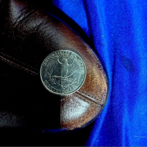 Cole Haan- Nikeair- Vintage Brown Leather Boots- Knee High - Picture 11 of 11